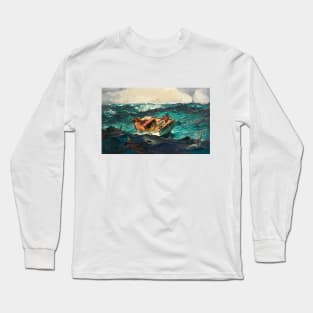 vintage art ships Long Sleeve T-Shirt